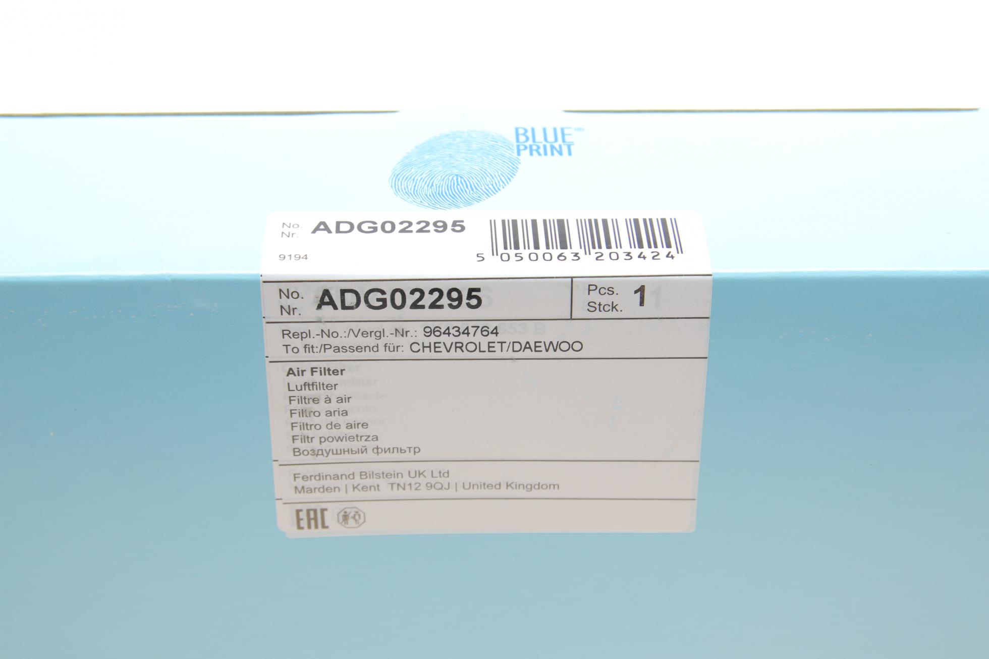 ADG02295 BLUE PRINT